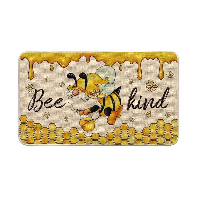 Spring Summer Holiday Welcome Door Mat Polyester Floor for St Patricks Day Indoor Entryway