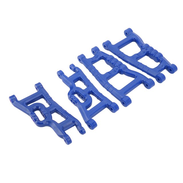 RC Front Rear Suspension Arm Kit, High Strength RC Front Rear Swing Arm Improve Car Performance Lightweight For 1/10 RC Car Upgrade Parts For 70552 Black,Dark Blue,Red