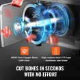 thumbnail image 3 of VEVOR 650W Commercial Electric Meat Bandsaw Stainless Steel Bone Sawing Machine, 3 of 9