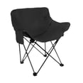 thumbnail image 3 of Almencla Folding Camping Chair Nonslip Heavy Duty Folded Chair for Garden Lawn Picnic Black, 3 of 8
