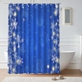 thumbnail image 1 of Christmas Shower Curtain Water Proof 35.4x70.8in, 1 of 6