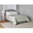 thumbnail image 1 of Mainstays Garment Wash Adult Matelasse Quilt, Green, King, 1 Piece, 1 of 4