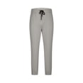 thumbnail image 4 of Pants for Men, Mens Fashion Drawstring Elastic Waist Solid Color Casual Sweat Length Pants, 4 of 6
