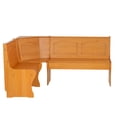 thumbnail image 3 of Linon Chelsea Unité d'Angle de Coin-Repas en Bois, Naturel, 3 of 13