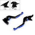thumbnail image 1 of Leviers d'Embrayage de Frein Extensibles Réglables pour Honda CB 1300/ABS 03-10 Blue, 1 of 2