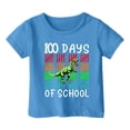 thumbnail image 1 of LUOGENLI T-Shirt pour Filles Garçon et Fille Mode Décontractée Imprimé Col Rond Ample Manche Courte T-Shirt Haut Chemises pour Filles Tendance Blanc 4-5 Ans, 1 of 4