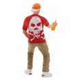 thumbnail image 4 of Wweixi 1/87 Diorama Graffiti Figure Characters Resin People Train Layout boy red 1Set, 4 of 6
