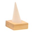 thumbnail image 1 of Display Stand Jewelry Display Holder Cone Shape Jewelry Holder for Craft Fairs Beige 1, 1 of 10