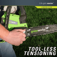 thumbnail image 5 of Greenworks 24V Cordless Chainsaw, 2.0 AH Battery Included, 20362, 5 of 5