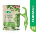 thumbnail image 1 of GUM® Eco Clean™ Flossers, Promotes Healthier Gums, Fresh Mint Flavour, 60 Count, 1 of 6