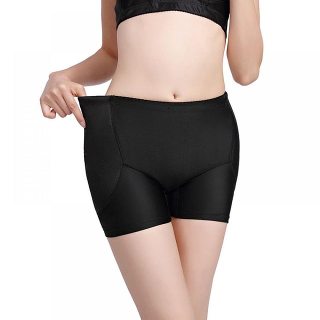 Women Shapewear Control Panties Body Shaper Butt Lifter Padded Hip Enhancer Seamless Underwear Hi- Waist Short