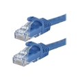 thumbnail image 1 of Monoprice FLEXboot Series - Câble de Patch - RJ-45 (m) vers RJ-45 (m) - 3 Pi - UTP - CAT 6 - Moulé, Sans Accroc, Échoué - Bleu, 1 of 2