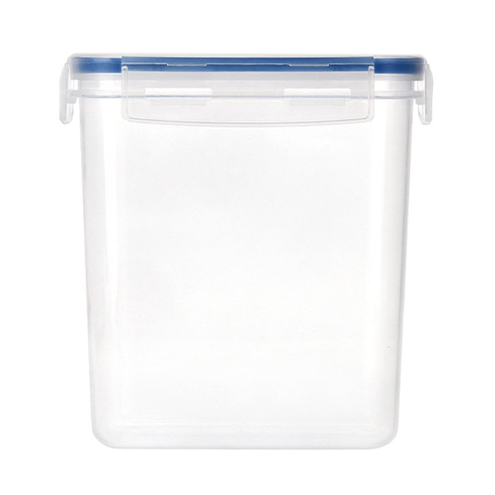 Plastic Food Storage Container Snap Tight Food Container for Kitchen Freezer Storage  A