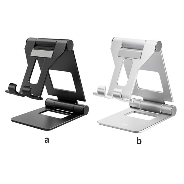 Tablet Holder Desktop Tablet Adjustable Stand Aluminum Alloy Foldable Mount for Home Office