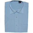thumbnail image 1 of Gravity Threads Chemise Habillée pour Homme à Manches Courtes, m Bleu Pâle, 1 of 1