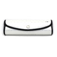 thumbnail image 2 of Womens Rhinestone Studded Oval Cat Eye Reading Glasses with Hard Case Clear +2.0, 2 of 4