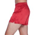 thumbnail image 2 of INTIMO Boxeurs Classiques en Soie pour Hommes, Rouge Cerise, Petit, 2 of 4