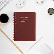 Fwttom Paper Coil Notebook, A6 Notebook High Value Student Thick Note Making Notebook Flip Coil Notebook