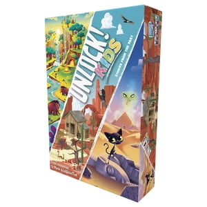 Unlock! Kids 2 – Stories from the Past – Cooperative Escape Room Card Game – English Edition