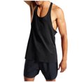 thumbnail image 1 of Plebaso Débardeurs pour Hommes Sans Manches à Dos Nageur T-Shirt de Musculation Entraînement Course T-Shirts Athlétiques, 1 of 5