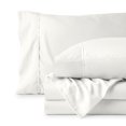 thumbnail image 1 of Bare Home Premium 1800 Collection 4-Piece Bed Sheet Set, King, Cream, 1 of 10