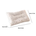 thumbnail image 3 of Yhmxh Bedding Super Soft Cotton Pillow Neck Protection Pillow Flower Print Pillow 23.6X15.7 In Skin-friendly Throw Blanket Machine Washable Microfiber Bed Sheet Set, 3 of 6