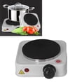 thumbnail image 4 of Plaque Chauffante Électrique Double, Cuisinière Électrique 500 W Compacte Portable Plaque Chauffante Électrique Simple pour Table de Cuisson pour Dortoir Bureau, 4 of 8