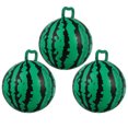 thumbnail image 1 of Miangastore 3pcs Kid Watermelon Shaped Ball with Grip Inflatable Ball Toy Children Ball Toy, 1 of 8