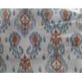 thumbnail image 4 of oneOone Georgette Viscose Fabric Paisley Ikat Printed Fabric 1 Yard 42 Inch Wide, 4 of 4