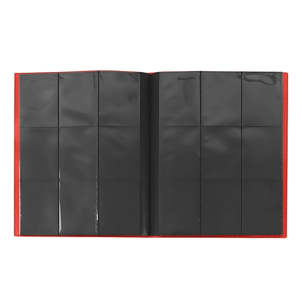 Album 900 Pochettes – 50 Pages, 18 Séparateurs, Fermeture Zippée, PP Rigide, 9,1×6,7 Cm