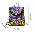 thumbnail image 3 of Amzcrzy Storage and Organization A Knapsack Ethnic Style Bag Embroidered Small Backpack Yunnan Embroidered Bag Embroidered Shoulders Bag Home Storage Organization and Storage Storage Container, 3 of 5