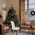 thumbnail image 4 of Rwnbm Christmas Dining Chair Covers Chair Back Covers Removable Washable Chair Protectors For Christmas Home Kitchen, 4 of 6