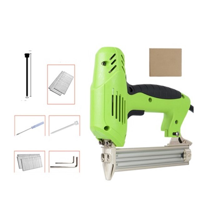 Electric Nail Gun Stapler Gun Woodworking Tools Nailing Stapler Shooter Furniture Stapler Framing Tacker DIY Hand Tool