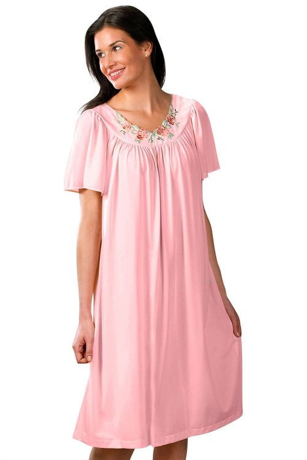 Velrose Lingerie Shadowline Short Flutter Sleeve Nightgown 36280/36280X