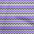 thumbnail image 1 of oneOone Polyester Spandex Medium Purple Fabric Chevron Sewing Craft Projects Fabric Prints By Yard 56 Inch Wide-B0, 1 of 5