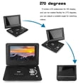 thumbnail image 3 of DVD Player,Portable HD 9in LCD TV Player FM Radio Receiver Tailored for Perfection, 3 of 9