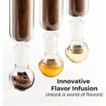 thumbnail image 4 of Cigar Flavor Injector Humidifier,Cigar Infuser Glass Tube Kit Humidor with Caps Hygrometer,Handmade DIY Cigars Aromatherapy Base Display for Men Cigars Lovers, 4 of 6