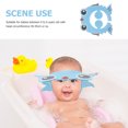 thumbnail image 4 of Shisuyan Goldfish Pattern Baby Adjustable Shampoo Shower Bathing Protect Wash Hair Shield Hat with Ear Protection Pads, 4 of 9