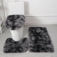 thumbnail image 1 of Meitianfacai s 3 Piece Thickened Bath Rugs Set, Bath Rug + Contour Mat + Toilet Seat Cover, Super Soft Microfiber Absorbent Non-Slip, Machine Washable Bathroom Rug Sets Bathroom Decor Mat, 1 of 3