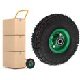 thumbnail image 4 of 10 Inch Rubber Wheel, Replacement 4.10/3.504 Inflatable Wheel Garden for Cart Trolley Wheelbarrow 6204 Bearing 250KG Load_Perfect Gift, 4 of 5