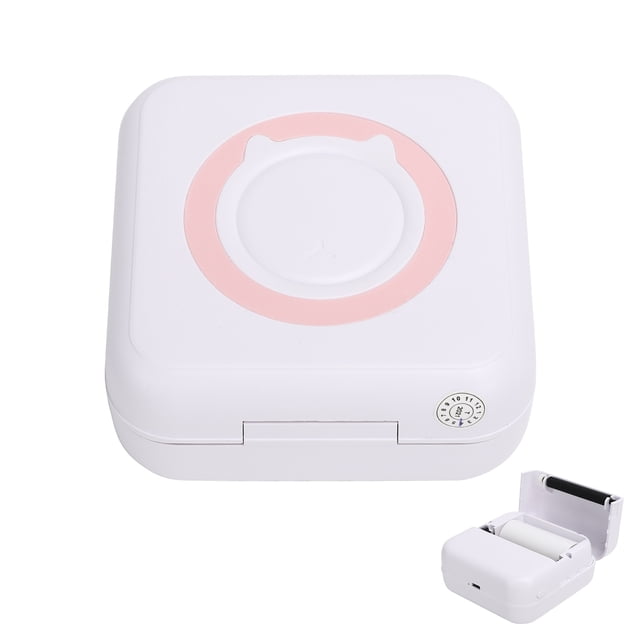 Pocket Printer for Photo Label Inkless Thermal Paper with App Compatibility