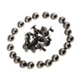 thumbnail image 1 of 20 Pieces Mushroom Dome Rivets Studs Spikes for Leather Buttons Rivets Leathercrafts accessories Craft Bag 8mm gray, 1 of 9