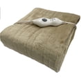 thumbnail image 2 of Innovation Confort - Heated Throw, 50 '' x 60 '', 3 Heat Settings, Beige, 2 of 2