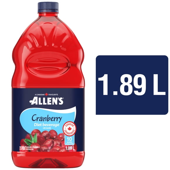 Allen's Cranberry Diet Beverage 1.89 L