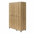 thumbnail image 3 of Systembuild Evolution Lory Framed 3 Door Wardrobe, White, 3 of 8