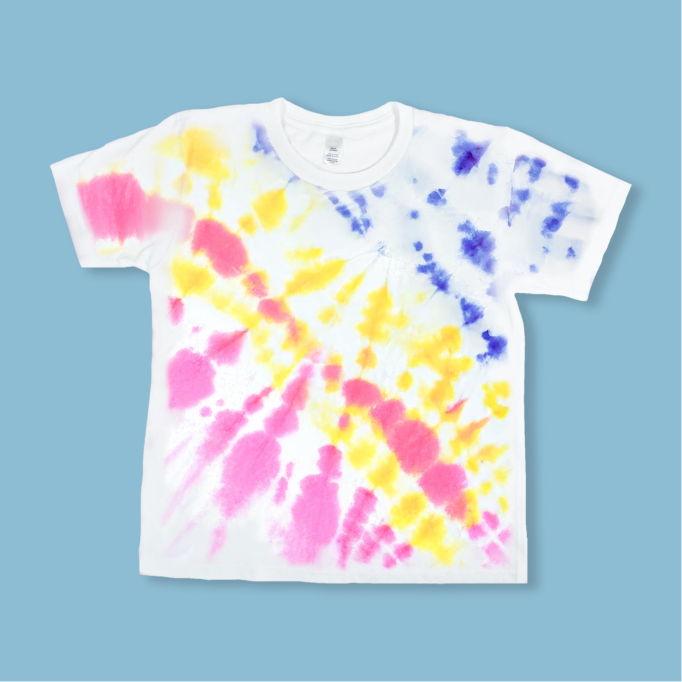 CRAFTEE Youth T-shirt à col rond 100 % coton 43.18 × 53.34 cm (17 × 21 in) blanc Small