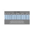 thumbnail image 4 of Faithtur Men's Spring Autumn Casual Coat Long Sleeve Letter Printed Button Up Contrast Color Baseball Jacket, 4 of 4