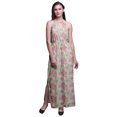thumbnail image 1 of Bimba Bird Ladies Sleeveless Long Print Maxi Dress with Side Slits Summer Wear-Medium, 1 of 6