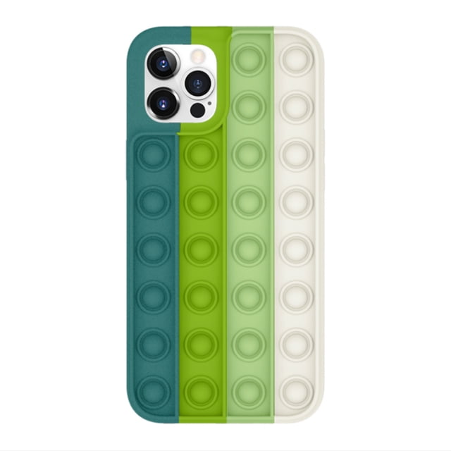 Étui iPhone Sensoriel - Jouet Anti-Stress Push Pop - Mince - Léger - Mat