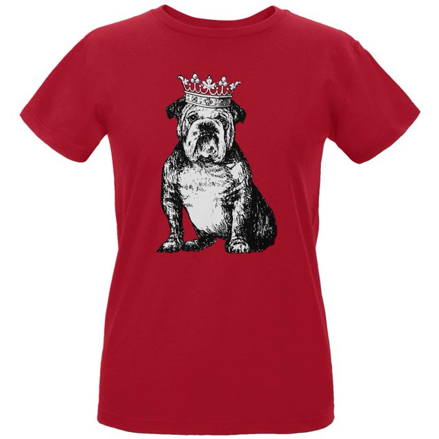British Bulldog Crown Womens Organic T Shirt